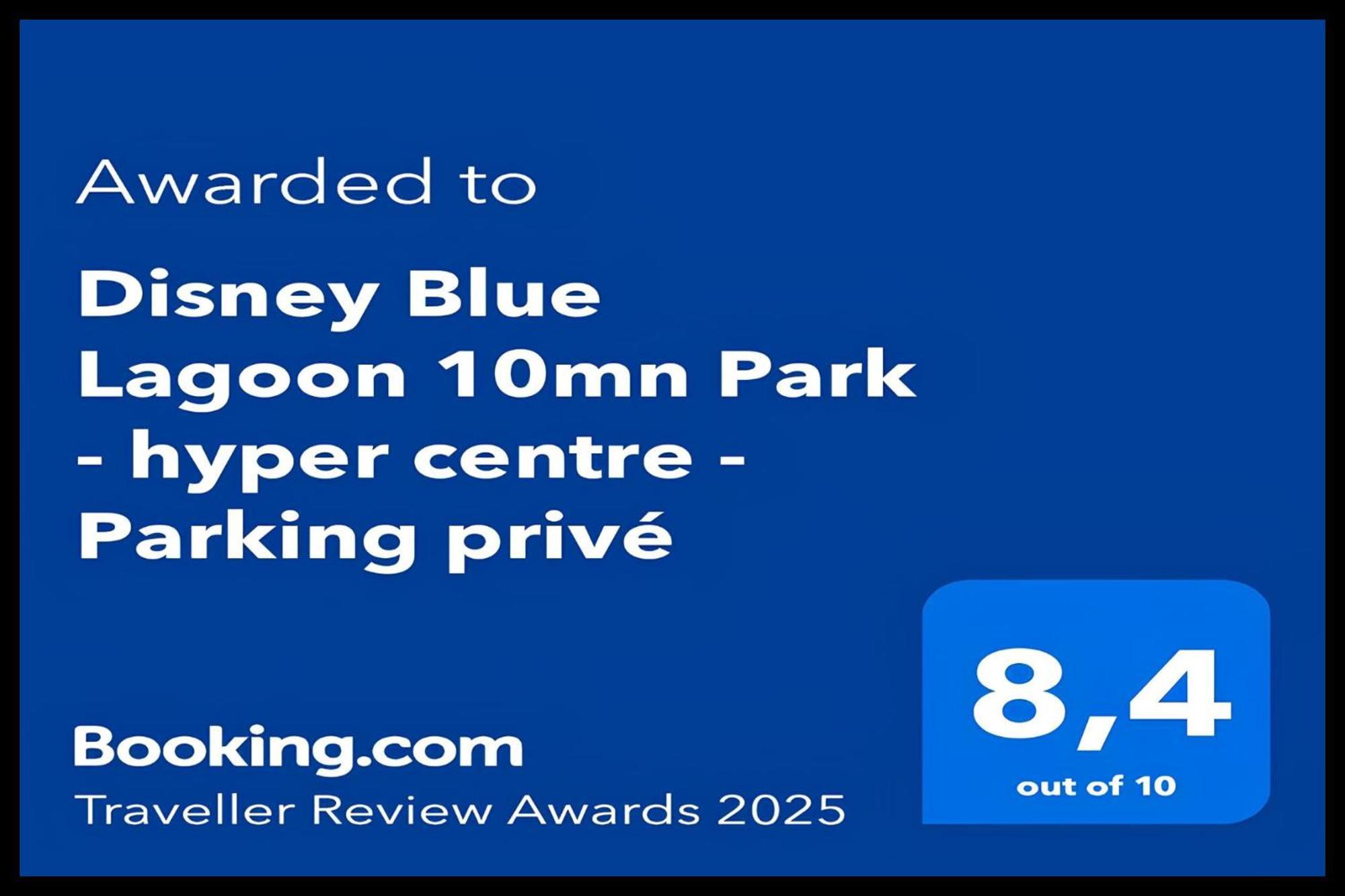 Disney Blue Lagoon - Ideal Sejour Famille Et Professionnel - Parking Inclus - Facile D'Acces - Proche Transport & Parc Disney Bussy-Saint-Georges Extérieur photo